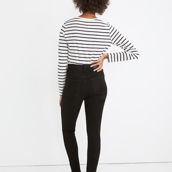 Madewell 10" skinny Heatrich Jeans Simonson Wash - Picture 3 of 3